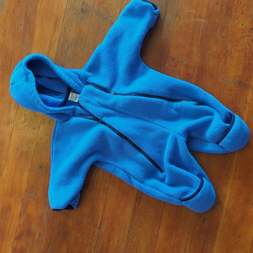 Talbots Blue Kids One Piece Footie